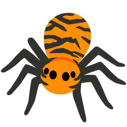 spider and tiger face