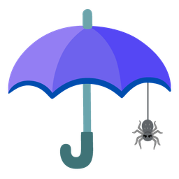spider and umbrella