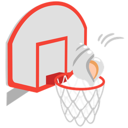 spiral shell and basketball