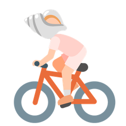 spiral shell and bicycle