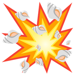 spiral shell and collision