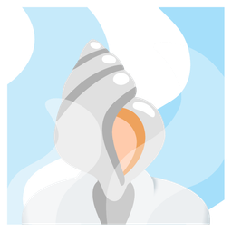 spiral shell and hot springs