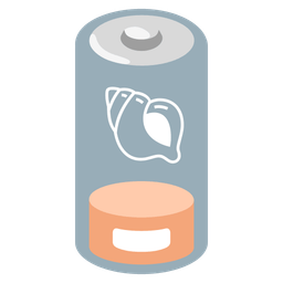 spiral shell and low battery