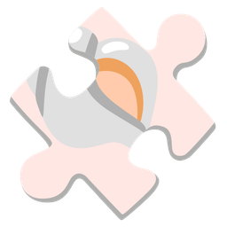 spiral shell and puzzle piece