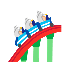 spiral shell and roller coaster