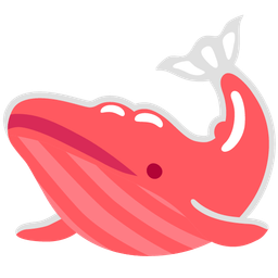 spouting whale and candy