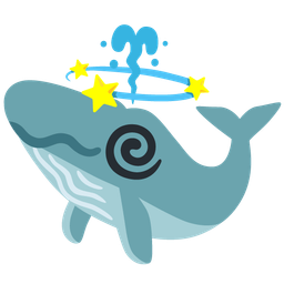 spouting whale and dizzy