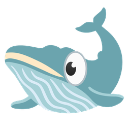 spouting whale and eyes