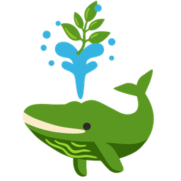 spouting whale and herb