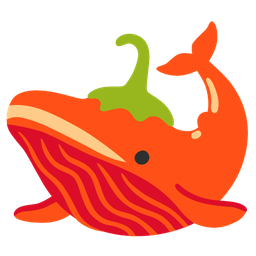 spouting whale and hot pepper