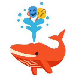 spouting whale and performing arts