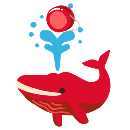 spouting whale and yo-yo