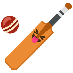 squinting face with tongue and cricket game