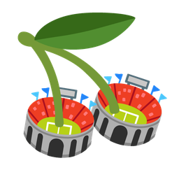 Stadium and Cherries