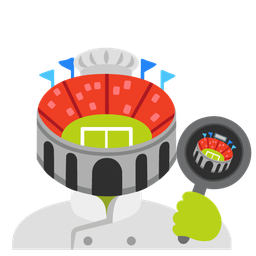 Stadium and Cooking