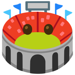 Stadium and Face without mouth