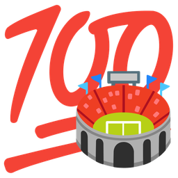 Stadium and Hundred points
