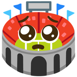 Stadium and Pleading face