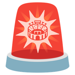 Stadium and Police car light