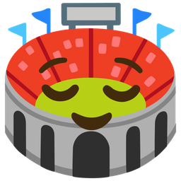 Stadium and Relieved face