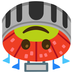 Stadium and Upside-down face