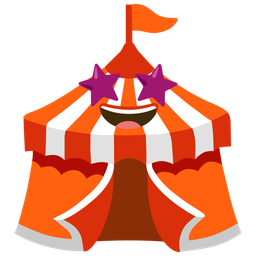 star-struck and circus tent