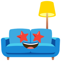 star-struck and couch and lamp