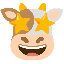 star-struck and cow face