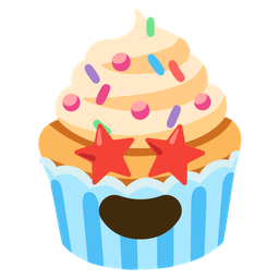 star-struck and cupcake