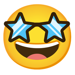 star-struck and disguised face