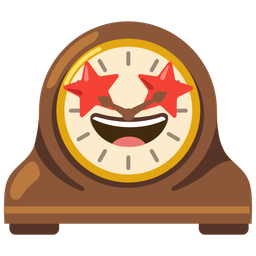 star-struck and mantelpiece clock