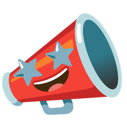 star-struck and megaphone