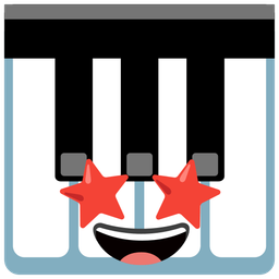 star-struck and musical keyboard