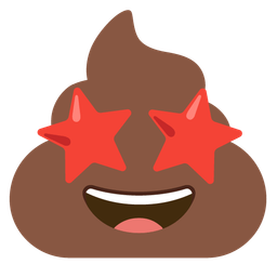 star-struck and pile of poo