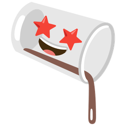 star-struck and pouring liquid