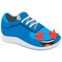 star-struck and running shoe