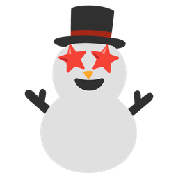 star-struck and snowman without snow