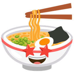 star-struck and steaming bowl