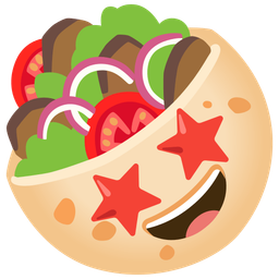 star-struck and stuffed flatbread