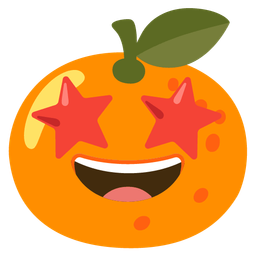 star-struck and tangerine