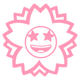 star-struck and white flower