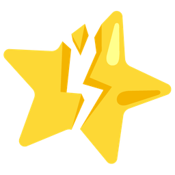 star and broken heart