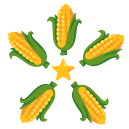 star and ear of corn