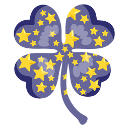 star and four leaf clover