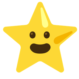 Star and Grinning face