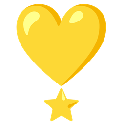 star and heart exclamation