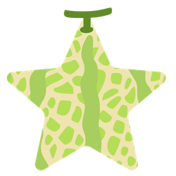 star and melon