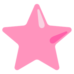 star and pink heart