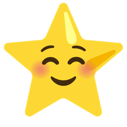 Star and Smiling face