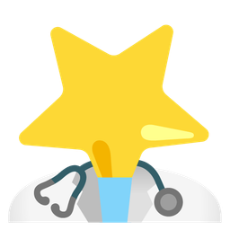 star and stethoscope
